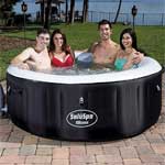 Lay-Z-Spa Miami Inflatable Hot Tub for 4 People