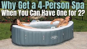 Saluspa Siena Bubble Jet Spa - the Affordable, Comfortable and Durable 2 Person Inflatable Hot Tub