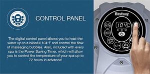 Digital Control Panel on Spa Pump