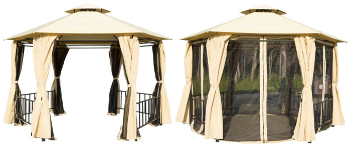 Outsunny Gazebo for Hot Tub