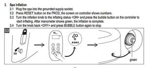 How to Inflate the Mspa Inflatable Hot Tub