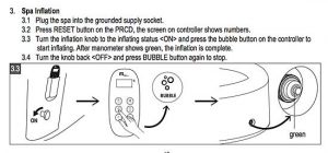 How to Inflate the Mspa Inflatable Hot Tub