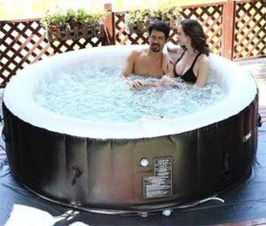 Budget-Friendly Round Aqua Spa Fits 4-6 People