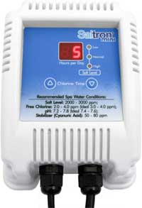 Saltron Mini Saltwater Chlorine Generator for Hot Tubs