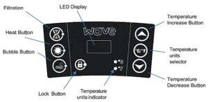 Wave Spa Control Panel